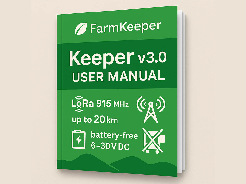 Keeper v3.0 user manual cover