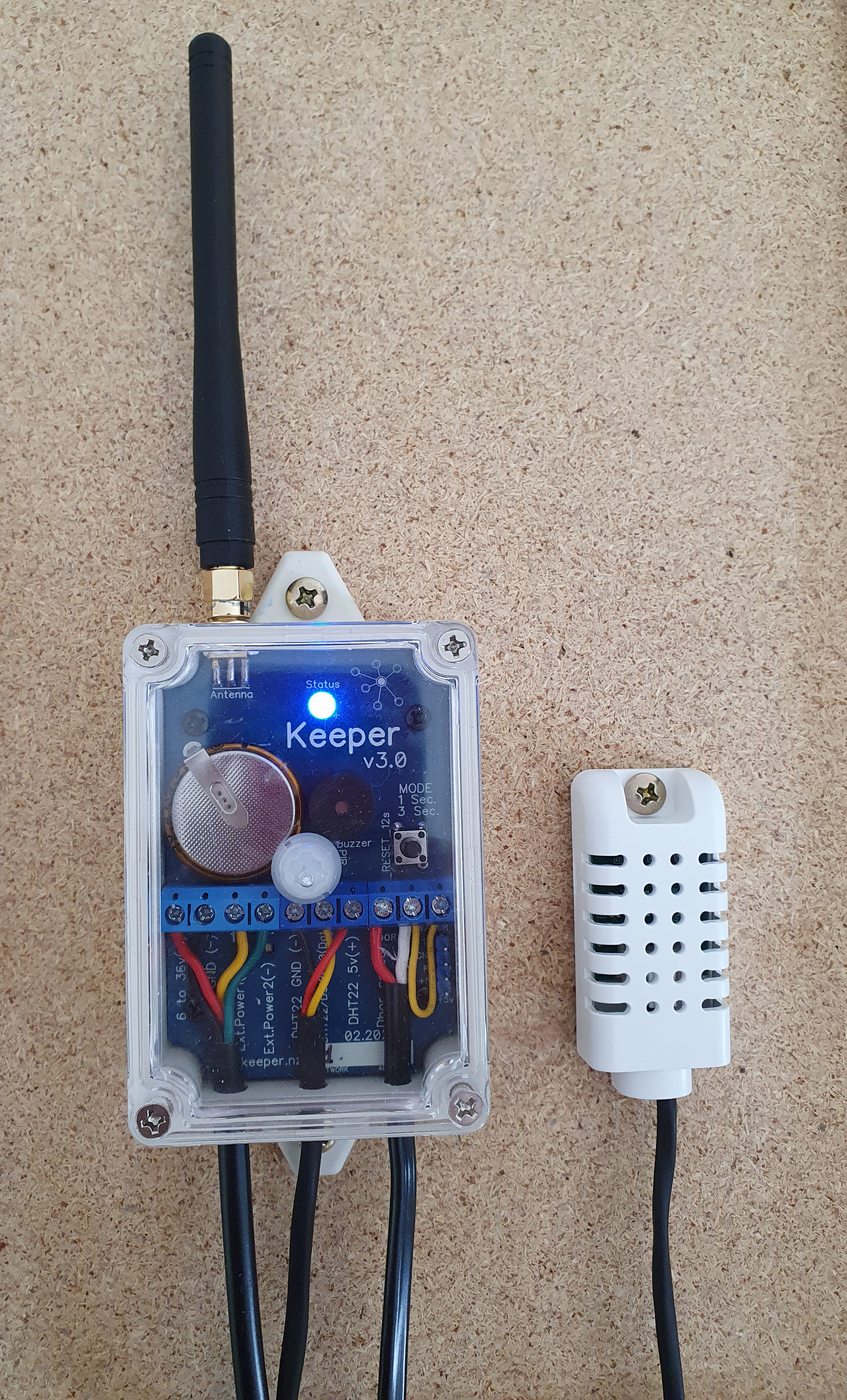 Keeper v3.0 control block and display